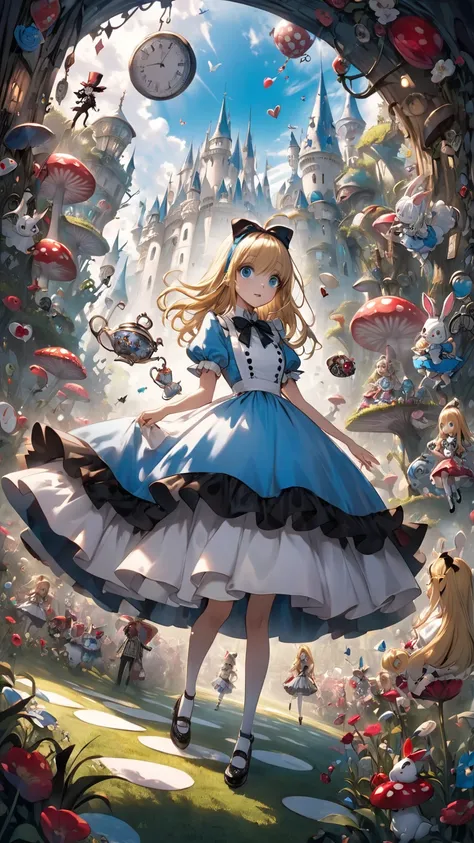  Tim Burton's style、2.5th Dimension、Alice in Wonderland、Alice、