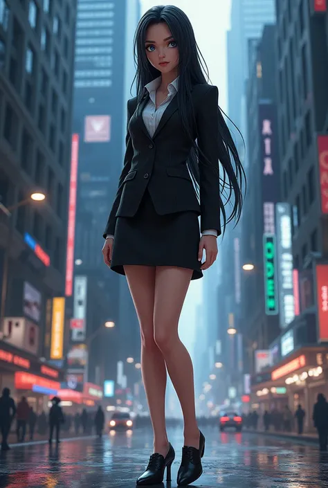 Tifa wears suit