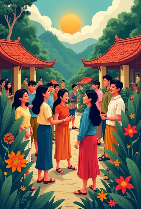 Southeast Asia - Interpersonal relationships poster 