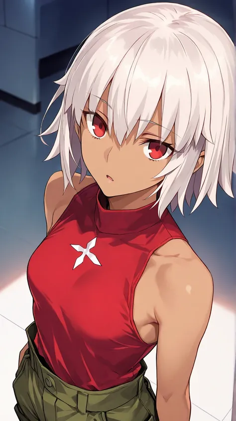 cannan,
high resolution, masterpiece, necessary, detail, best quality, quality, necessary, tall details, High details, precise,
solo,1girl
Bgirl, cannan, Fate Grand Order, Fate, Fate Grand Order ,silver hair,red eyes, dark-skinned female ,small breasts,,
r...