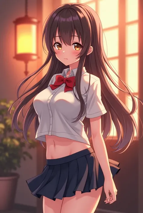 



 big breasts, blush,  Lantern, , looking inside skirt ,Super mini skirt uniform, cute high school girl, transparent white blouse ,My underwear is sticking out, low angle、 real from the seat,A winning face,I'm ashamed

