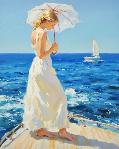Oil painting V.V. style 【simplified version】