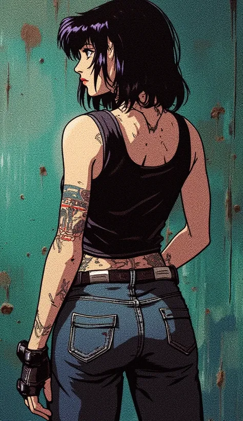 2.Amber Schwartz:Punk
Chick, Lip piercing, Age:19, Attractive Girl Black Hair, medium hair that covers her ears, has bangs over her eyes, brown eyes, white skin, she loves to be daring and quiet sneak out and have fun, outfit of choice cut sleeveless shirt...