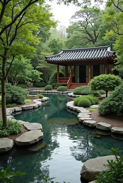  An oriental-style garden is a harmonious space ,  designed for privacy ,  meditation and contemplation of nature .  He reflects the philosophy of the unity of man and the surrounding world ,  using natural elements and symbolism .

 The main features of a...