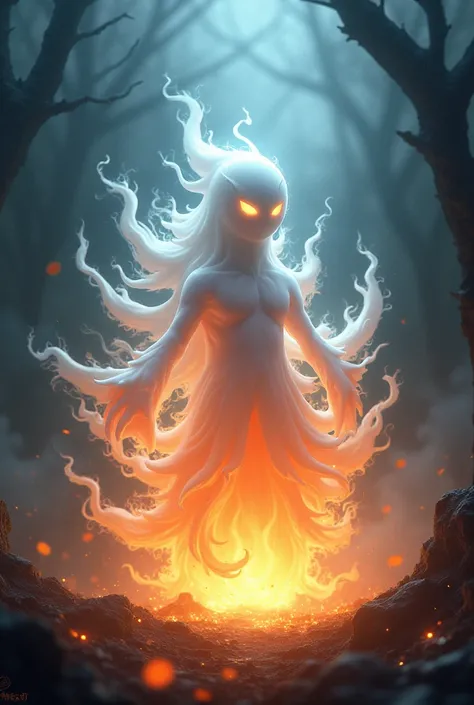 Imagine a new Pokémon combining the Ghost and Fire types