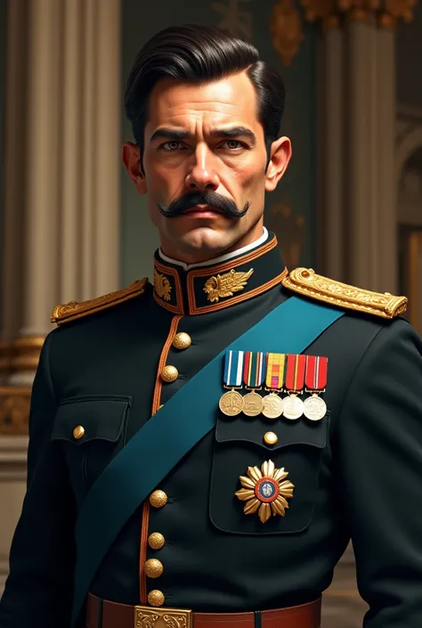 Make a Spanish colonel younger and more realistic