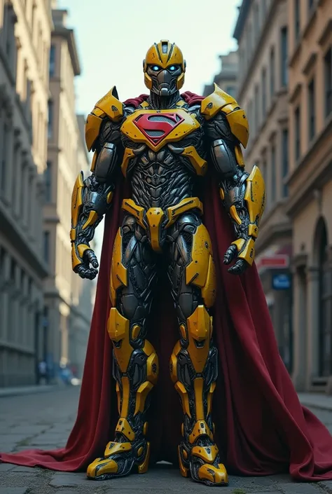 Hyper realistic 16k resolution real engine portrait image of mythical yellow and black transformer in abandoned city Sure! Here’s a more detailed version for the USA as Superman:

Country as Superman: The USA

Background:
Superman, born Kal-El, hails from ...