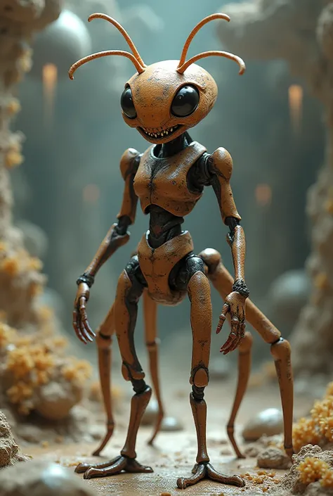 Ant-looking human