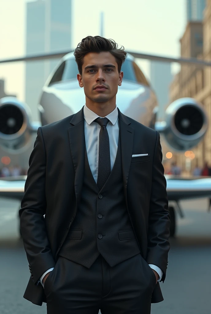 private jet and 20 year old boy street Pic 