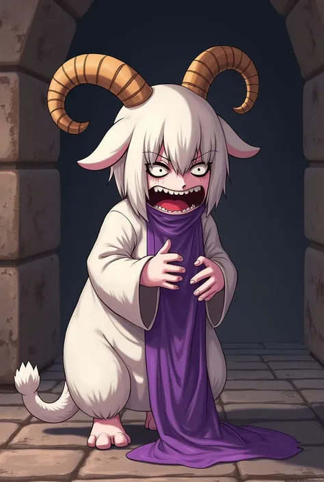 Toriel (from Undertale) craps her pants