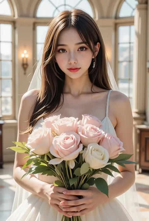 ( long distance shot :2.0)、(16k、 RAW photos , top quality, masterpiece)、(Actual photo)、(realistic pictures)、 Learn more, beautiful eyes, very detailed and beautiful , amazing details 、 BEAUTY WITH PERFECT BODY 、 real face, detail your face down to the...