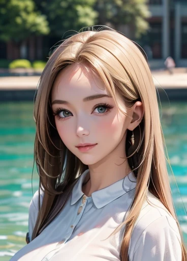    Masterpiece  , 最  high quality ,   ultra high resolution, (  by Nomi :1.4),   Beautiful Faces  ,   high quality の衣類,   Amazing European Woman ,   very cute in the water ,  portraits, 肌が柔らかくて  perfect face、  perfect face, Shoot your hair,  8k resolution ...