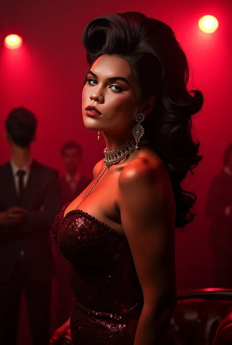 Beautiful and sexy drag queen 