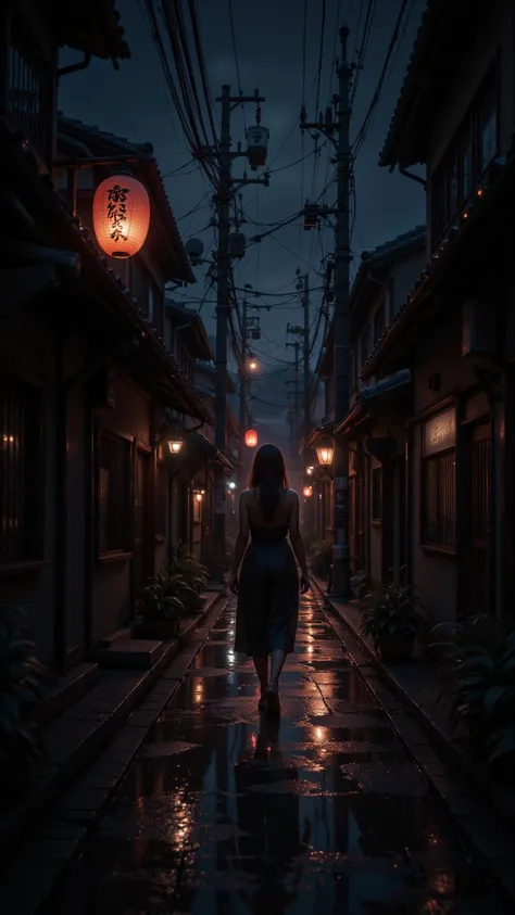  Night colors enveloped Kyoto in a thick layer of darkness ， Only a paper lantern in the wind Swaying dim light breaks the night colors of Kyoto。 The rain hit the tiled roof ， down the roof ，The earth penetrated ， already covered with blood 。 No one on the...