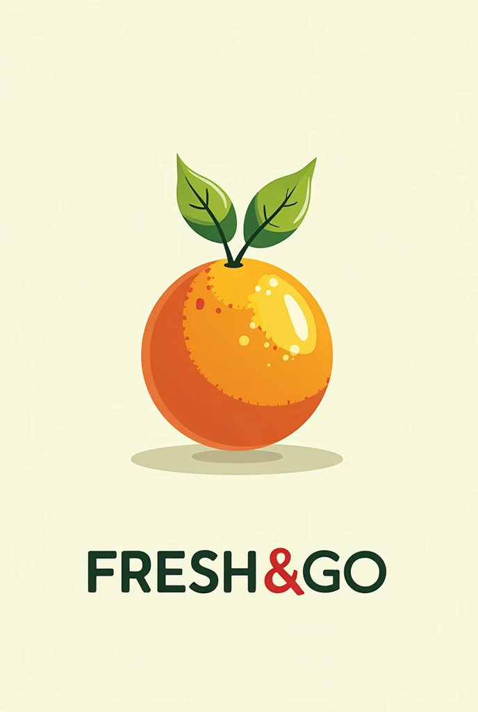 ### Description finale et détaillée du logo amélioré :

Le nouveau logo « **FRESH & GO** » a été entièrement repensé pour transmettre une image moderne, dynamique et professionnelle, tout en mettant en avant les thèmes de **fraîcheur**, **santé** et **vita...