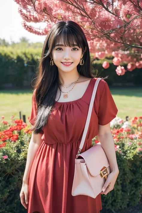                      high definition                   ,bangs、           black hair、           semi-long、             brown eyes   、 Big Breasts ,            cute comments model figure        、165cm      、20 years old、           cute face、smile、           ...