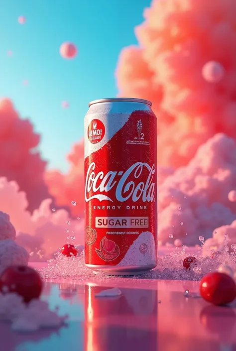 Sugar-free energy drink for Coca-Cola 