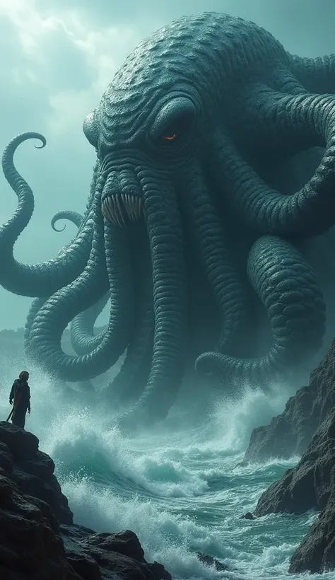 The Kraken,  with its enormous size 