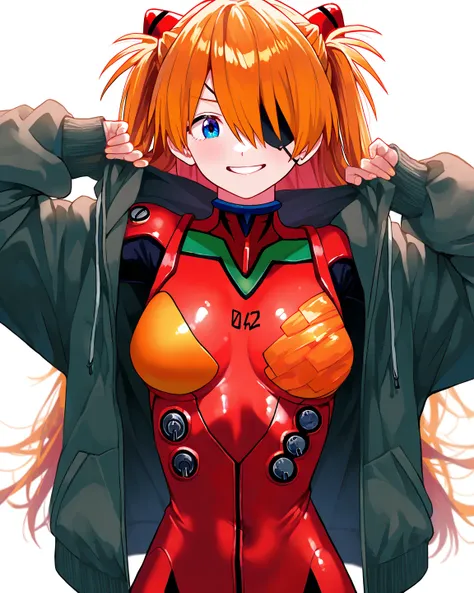    very aesthetic ,          、      top quality,     Masterpiece,      748cm style     ,     high detail、 cute poster 、   8k wallpaper、    top quality、   absurd,      latest,                 female 1 person、      Soryu Asuka Langley    、     orange hair、  ...