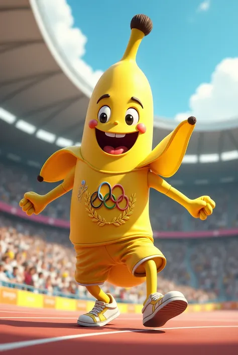 Mascot Banana Olympics