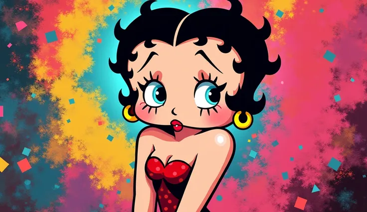 Betty Boop Neo Pop Art 