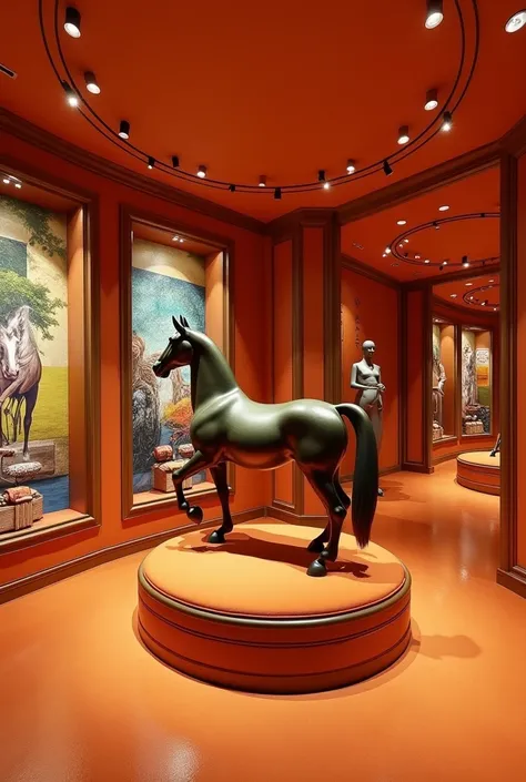 Interior Design for a Hermes Boutique

The interior design of a boutique for the global brand Hermès should reflect the brand’s distinguished identity. Since the logo features a horse, the store should embrace this theme in an elegant and luxurious manner....