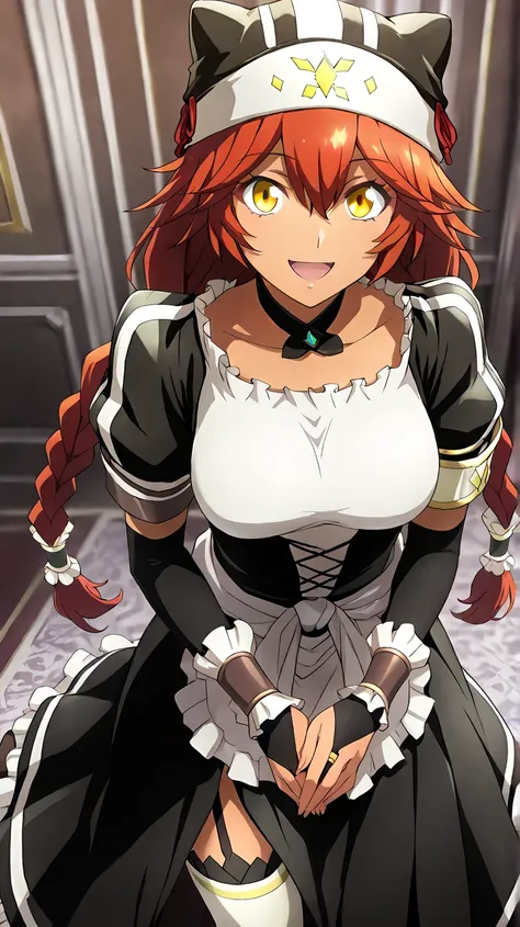 lupusregina beta,
high resolution, masterpiece, necessary, detail, best quality, quality, necessary, tall details, High details, precise,anime Coloring
solo,1girl
Bgirl, lupusregina beta, overlord \(maruyama\) ,overlord,red_hair, twin_braids, long_hair, ha...