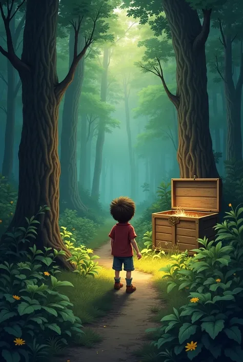 Chapter 1 The discovery of a wooden box  (The Discovery of the Wooden Box)
 in a small village in the middle of a deep forest, with a boy named  " peter " อาศัยอยู่กับคุณตาของเขาในบ้านไม้เก่าแก่ วันหนึ่ง ขณะที่ peter กำลังสำรวจห้องใต้หลังคา เขาพบกล่องไม้ลึ...