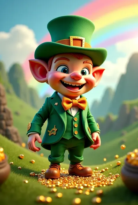 Create a leprechaun that belongs to the PP political party