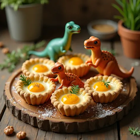 Dinosaur Egg Tarts