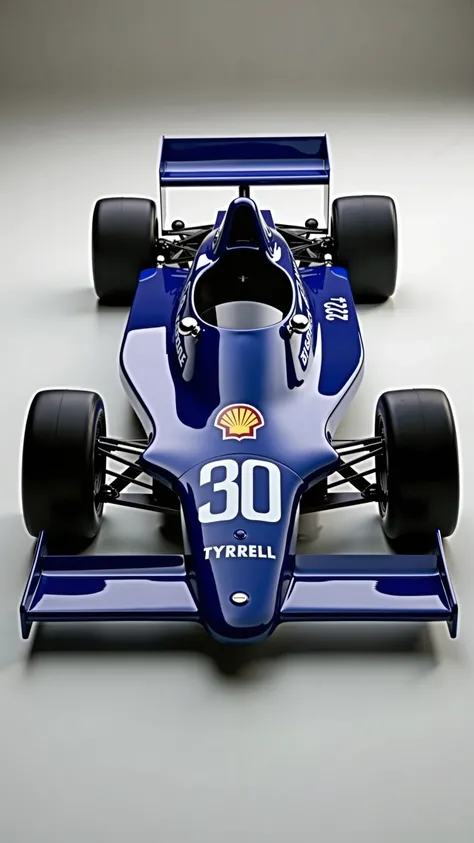 TYRRELL P34、Formula 1 machine with 4 front wheels and 2 rear wheels、