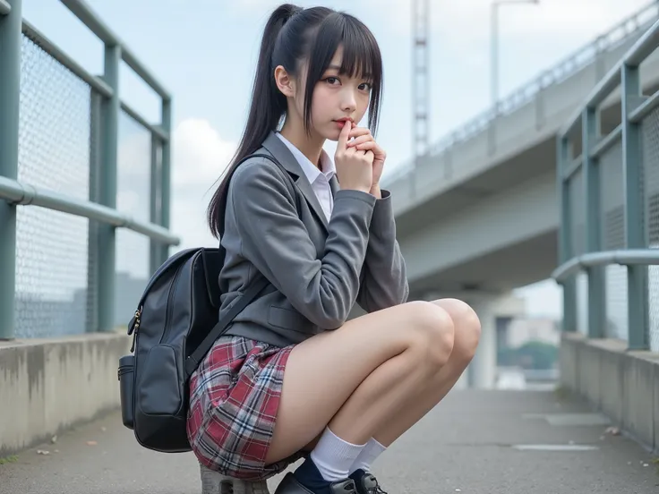 portrait photography,masterpiece, nsfw,8k,16k
(tidy Japanese Girl, 157 Height cm,pale skin),((shot from above)), big breasts,((focus on lip,sucking thumb:1.3)), (sensual glamorous lower body:1.3), professional lighting,clear sky,
( 1 girl,Japanese standa...