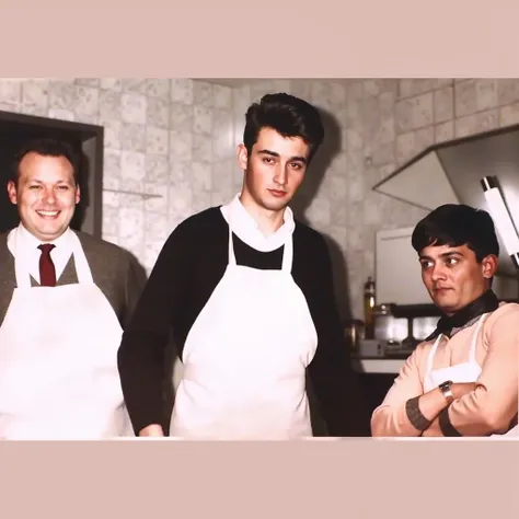 A man in the kitchen and wearing chief dress 