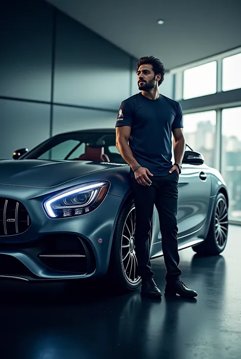 Fido Mohamed Salah makes an ad for Mercedes