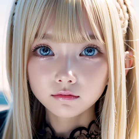 8k, top quality,The real picture, Intricate Details,超A high resolution, depth field,Masseter muscle area,natural soft light, professional lighting,1 white girl ,( cute:1.2),( Gothic Lolita Fashion), bright expression , Young, shiny, shiny white shiny skin ...