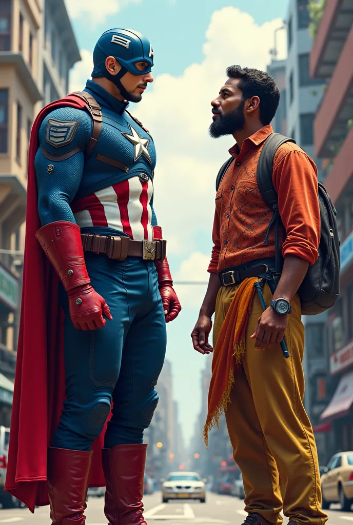 captain America with jamal Bhuyian 