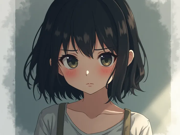 girl sad anime png miniatura