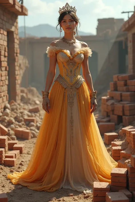 A bricklayer princess