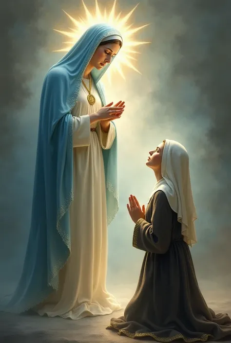 Virgin Mary and the Miraculous Medal
