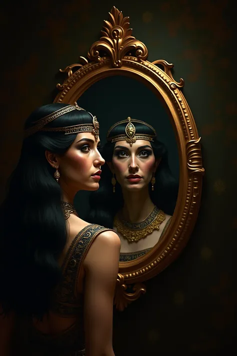  Cleopatra faces in the mirror Medusa
