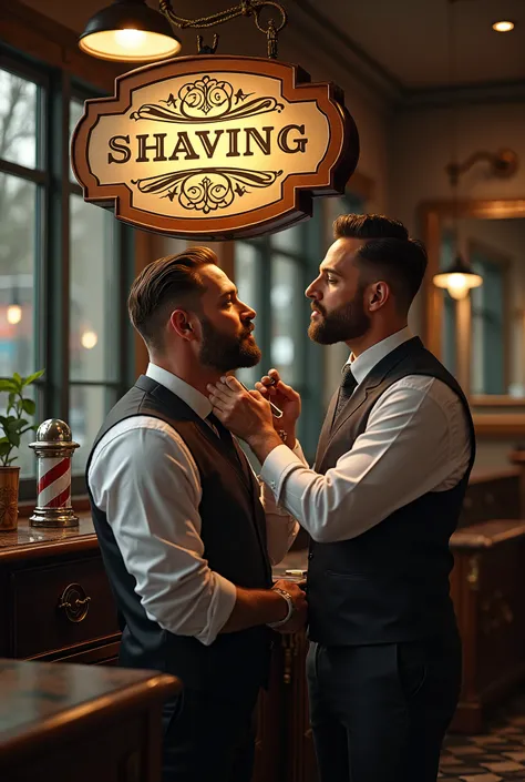 The best designs for a shaving sign