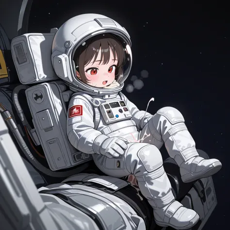 Adorable,loli,astronaut,spacesuit,space_helmet,gloves,cum_in_helmet,sex,fullbody,1girl,vampire