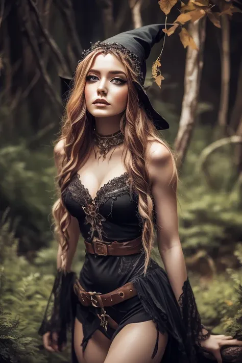 Fantasy Elves,A very beautiful elf witch