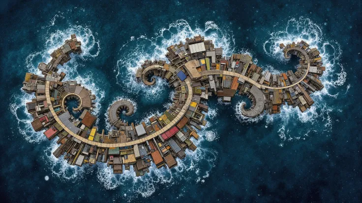 
Ultra-wide fractal seascape shot on Hasselblad X2D 100C with XCD 21mm lens at f/8, 21:9 aspect ratio


[Endless Fibonacci spirals emerging from turbulent foam] forming fractal coastline where [13 primary spirals dominate foreground] with [144+ dissolving ...