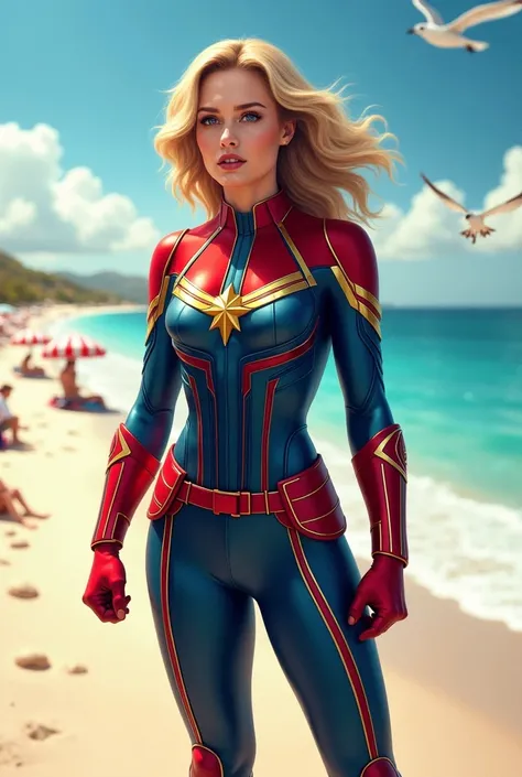 Captain Marvel,  bikini