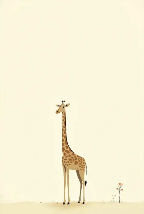 dans le style de (   Jon Klassen   ) a giraffe 