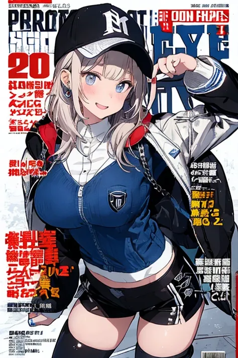 (from below:1.2,   top quality ),   girl ,    platinum-colored military uniform with sparkling eyes and contagious smile   , The dreamer wants purplish   blue eyes , (from below:1.2,   top quality ), a   girl ,    blond hair left and right , The dreamer wa...