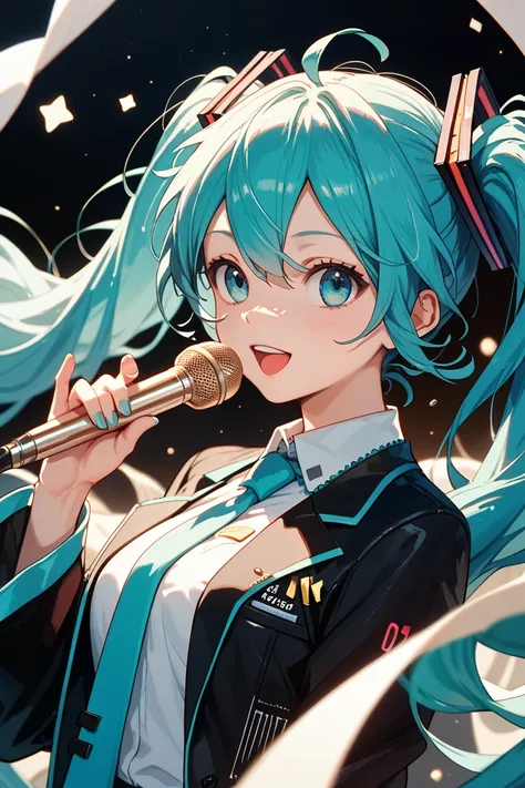  Hatsune Miku　 deformed　Singing
