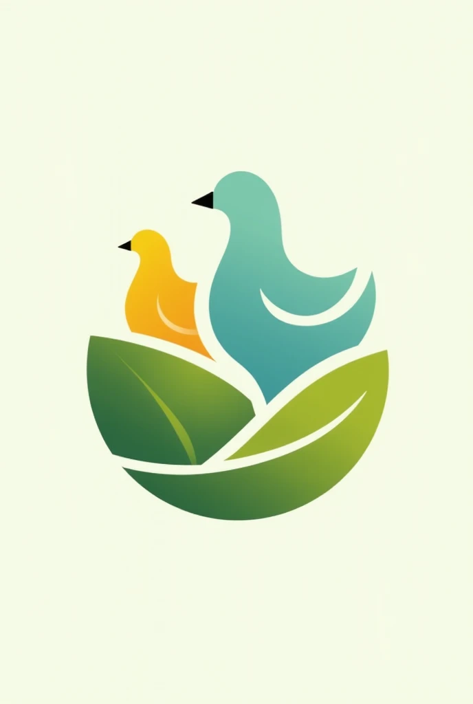 /imagine prompt logo design attractif et innovant pour une entreprise qui fusionne agriculture verticale et élevage des poules 