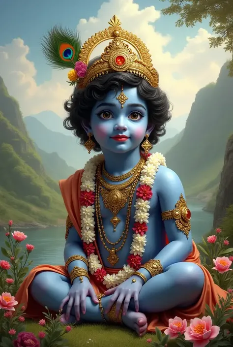 According to Hindu scriptures such as the Bhagavata Purana, the Vishnu Purana, and the Mahabharata, Lord Krishna is described as having a captivating and divine appearance that embodies both grace and power. He is often depicted as a youthful and charming ...